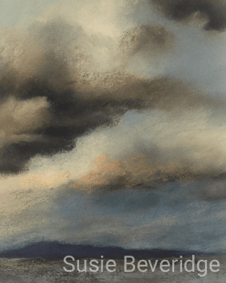 Monsoon skies over Nusa Penida